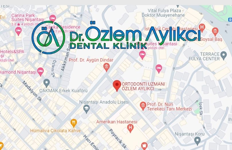 Özlem Aylıkcı Dental Klinik Kliniğimize Ulaşım En iyi Ortodonti kliniği