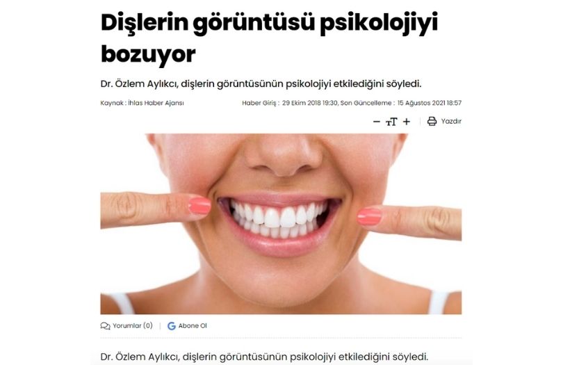 Dr. Ozlem Aylikci Bilgilendiriyor dis teli uzmani ortodonti uzmani Memurlar net