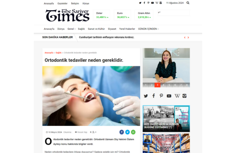 Ortodontik tedaviler neden gereklidir. dis teli uzmani invisalign first uzmani dr ozlem aylikci sisli nisantasi ortodonti uzmani