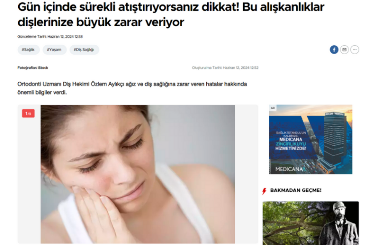 hurriyet.com Gun Icinde Surekli Atistiriyorsaniz Dikkat Bu Aliskanliklar Dislerinize Buyuk Zarar Veriyor en iyi seffaf plak uzmani drozlemorto dr ozlem aylikci